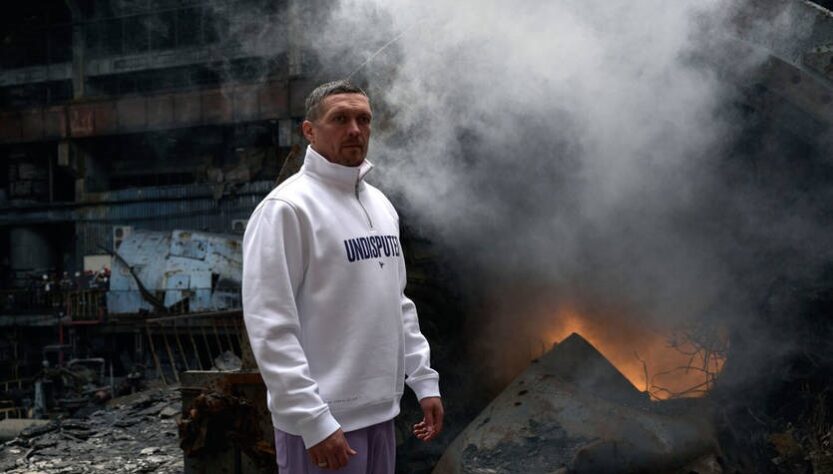 Новини спорту - Усик привітав Володимира Кличка з Днем народження
