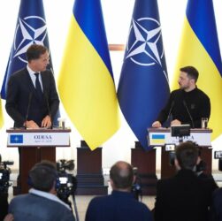 Спілкування зі ЗМІ за підсумками зустрічі Володимира Зеленського та Марка Рютте