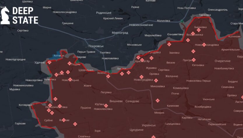 Новини України - DeepState назвали надскладні ділянки на Покровському напрямку