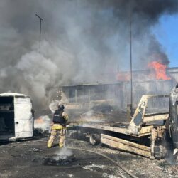 Новини України - Дрони атакували Слов'янськ: спалахнули пожежі, поранено людину