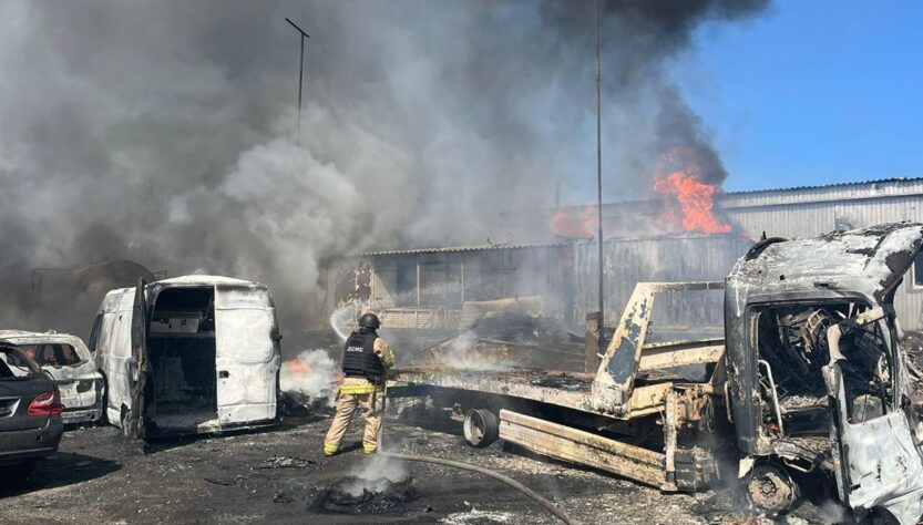 Новини України - Дрони атакували Слов'янськ: спалахнули пожежі, поранено людину