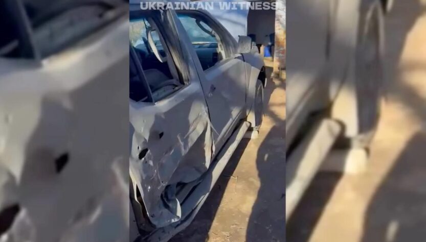 Новини України - На Харківщині дрон РФ влучив в авто з журналістом