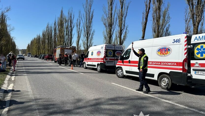 Новини України - На Вінниччині у ДТП постраждали семеро пасажирів автобуса
