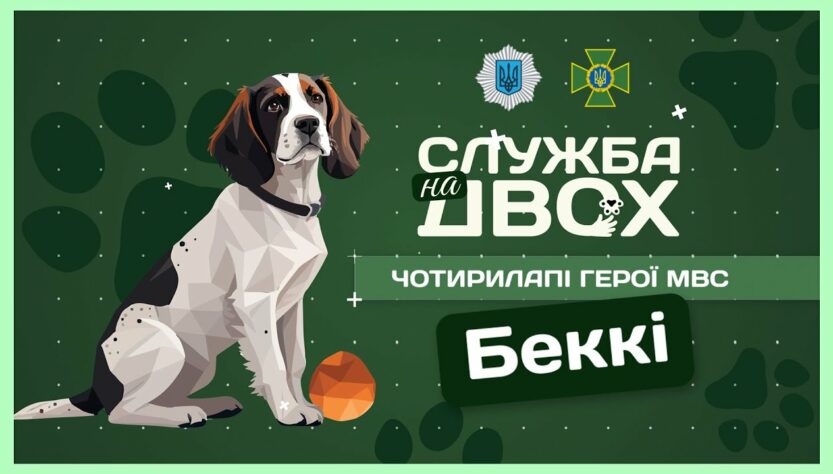 🐶 Беккі - носик, що виявляє вибухівку на кордоні | Служба на двох