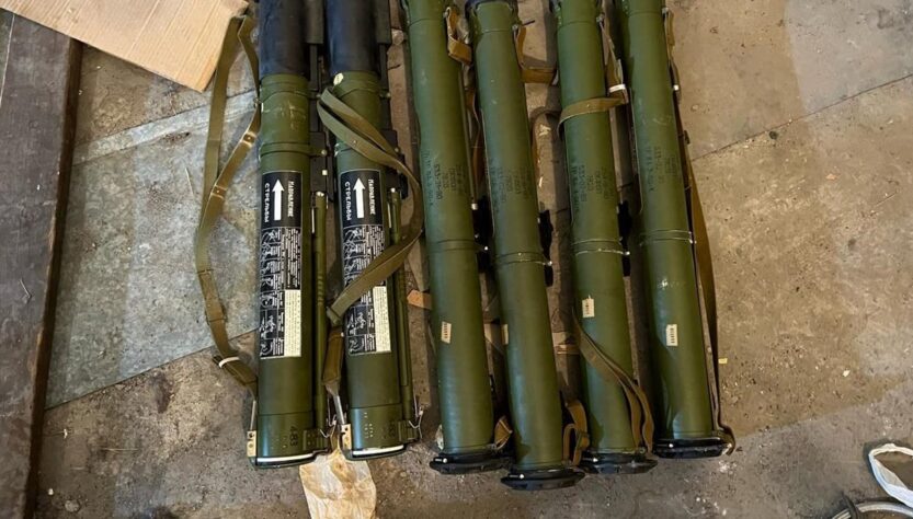 Новини Києва - У Києві виявили великий сховок зі зброєю