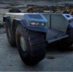Новини України - У ЗСУ передали унікальну бронеамфібію UNEX UGV