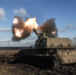 Новини України - Українські воїни знищили російську САУ Акація