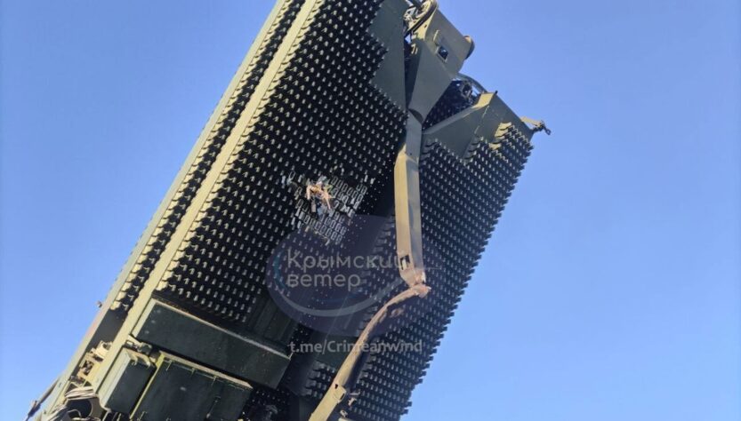 Новини України - В Криму дрони сильно пошкодили ЗРК С-400 - соцмережі