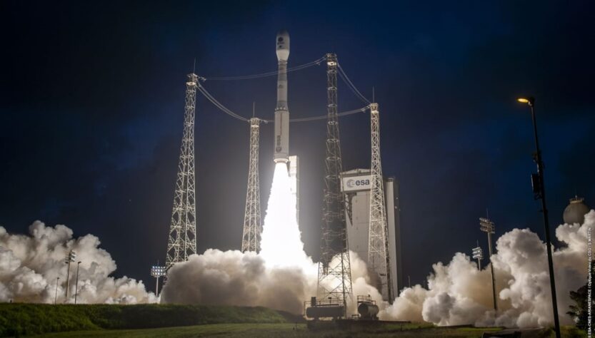 Технології - Європейська ракета Vega-C запустила на орбіту науковий супутник