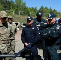 Іван Вигівський зустрівся з Генеральним комісаром поліції Литви Арунасом Палаускасом