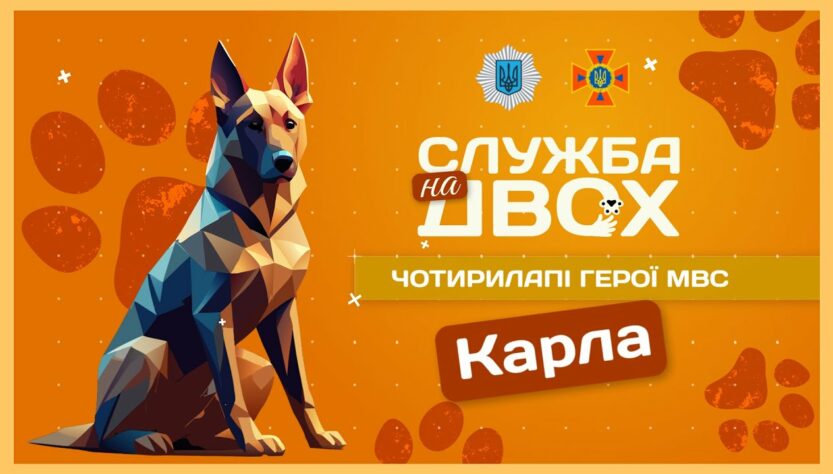 🐶 Карла - собака, що має ліричний характер і непросту місію | Служба на двох