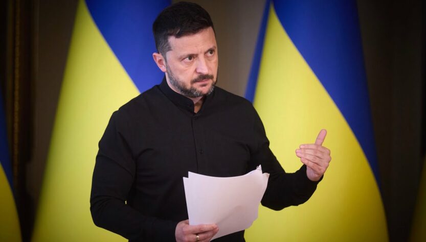 Пресбрифінг Володимира Зеленського щодо готовності до прямих переговорів у Туреччині 13.05.2025