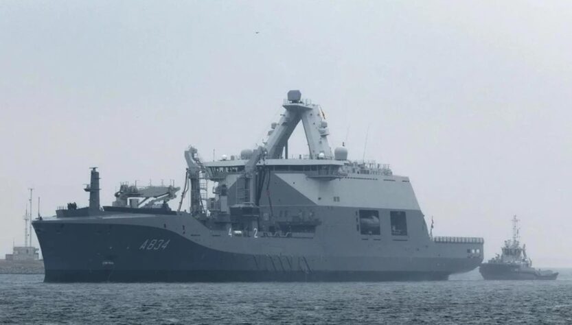 Новини бізнесу - Флот Нідерландів отримав корабель зі сталі Метінвесту