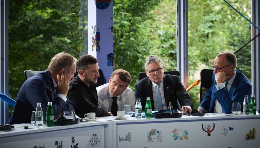 Новини світу - Лідери коаліції охочих провели розмову з Трампом