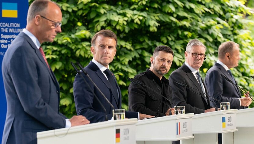 Новини світу - Мерц: Перед дзвінком Путіну Трамп поспілкується з лідерами ЄС