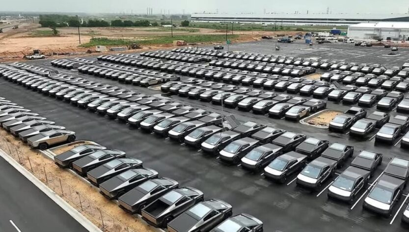 Авто новини - На складі Tesla накопичено більше 10 тисяч непроданих пікапів Cybertruck