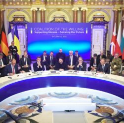 Участь Володимира Зеленського в засіданні лідерів країн коаліції охочих