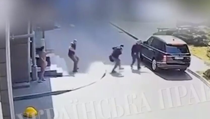 Новини України - Оприлюднено відео замаху на Стерненка