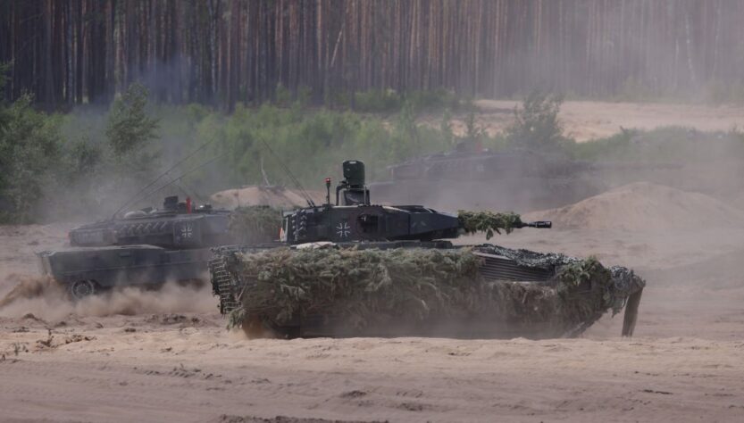 Новини світу - "Стримування РФ": Німеччина наростить число танкової бригади в Литві