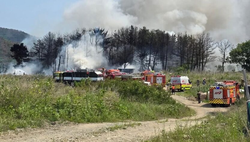 Новини світу - У Південній Кореї розбився військовий літак