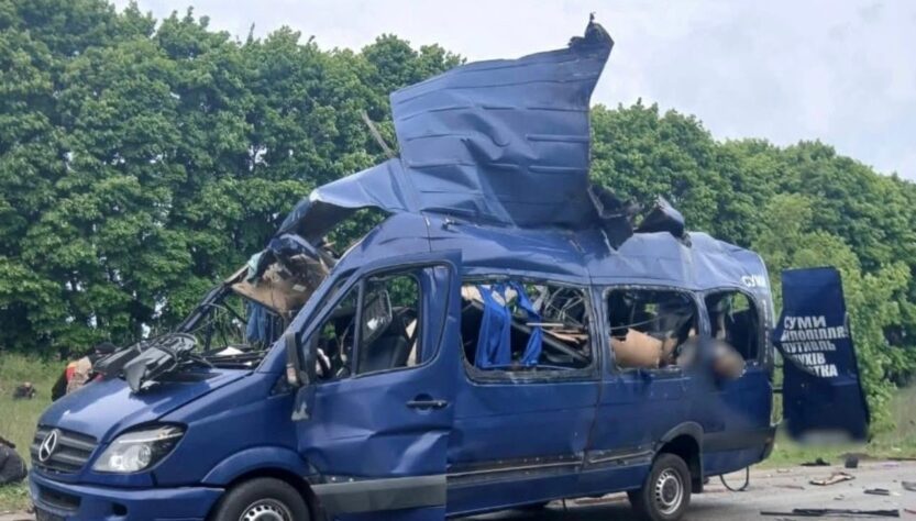 Новини України - Удар по автобусу на Сумщині: з'явилися подробиці