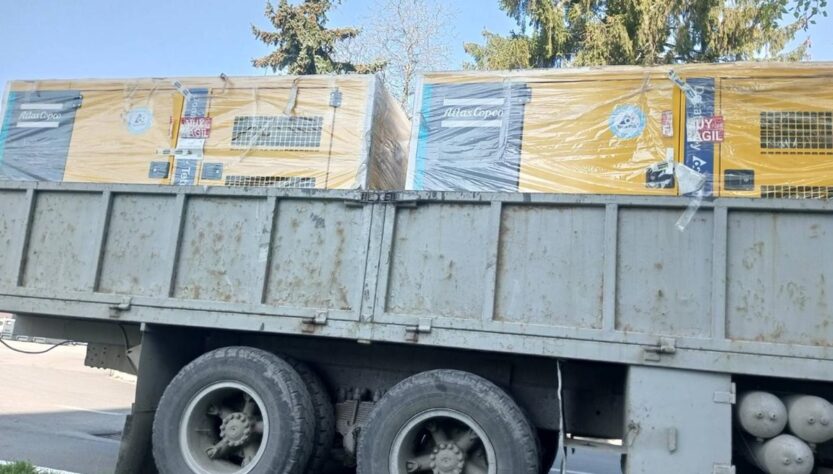 Новини України - УЗ отримала електростанції резервного живлення від Нідерландів і Швейцарії