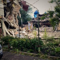 Новини України - З'явилися кадри наслідків атаки дронів на Київщину