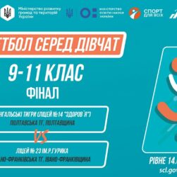 🏀БАСКЕТБОЛ | Дівчата 9-11 класи | Гра за 1 місце | Пліч-о-пліч: Етап 5