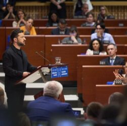 Звернення Володимира Зеленського до представників парламентів країн – членів ПАРЄ