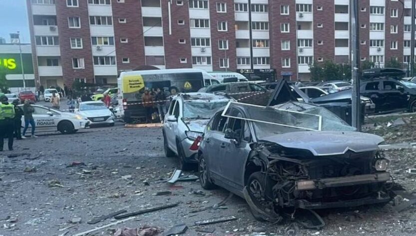 Новини Києва - Наслідки атаки на Київ: серед постраждалих поліціянт