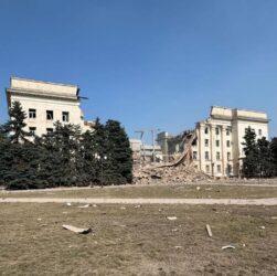 Новини України - Росіяни знищили будівлю Херсонської ОВА