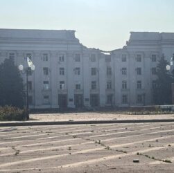 Новини України - Росіяни зруйнували КАБами центр Херсона