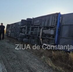 Новини світу - У Румунії перекинувся автобус з 55 українцями