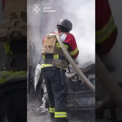 росіяни обстріляли рятувальників