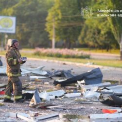 Новини України - Запоріжжя атакували 13 дронів: фото наслідків