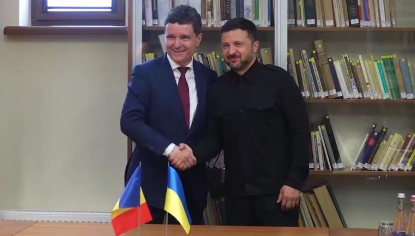 Новини України - Зеленський провів першу зустріч з президентом Румунії