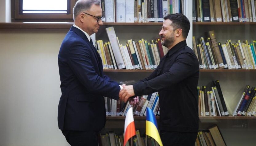 Новини України - Зеленський зустрівся з Дудою у Вільнюсі