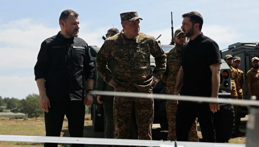 Володимир Зеленський відвідав локації підготовки бійців Національної гвардії