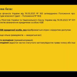 Аспекти реалізації процедури повідомлення Мін’юсту СПФМ про виявлення розбіжностей щодо КБВ ...