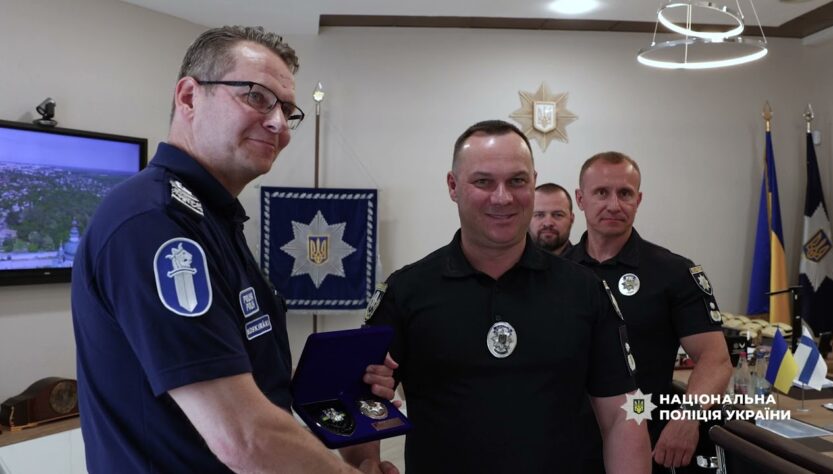Іван Вигівський провів робочу зустріч із Комісаром поліції Фінляндії Ілкка Коскімякі