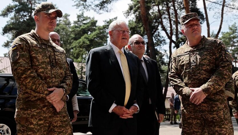 General Keith Kellogg has visited training locations of the National Guard of Ukraine