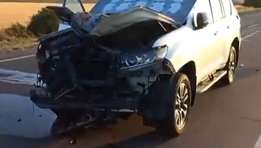 Новини України - Дрон РФ врізався в авто головного рабина Херсона