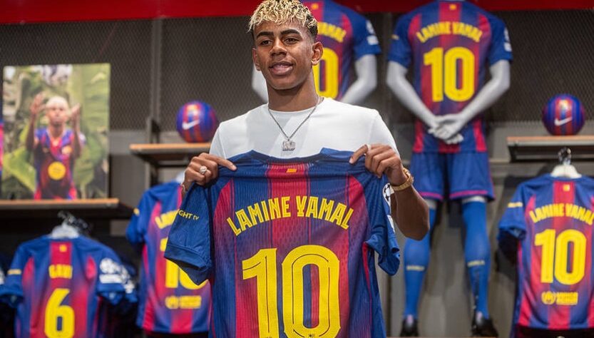 Новини спорту - Футболки з Ямалем стали рекордсменами з продажу Барселони