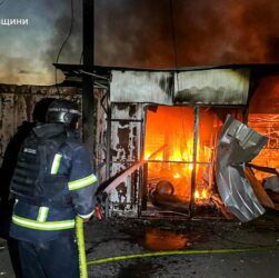 Новини України - На Харківщині загорівся ринок через атаку дронів