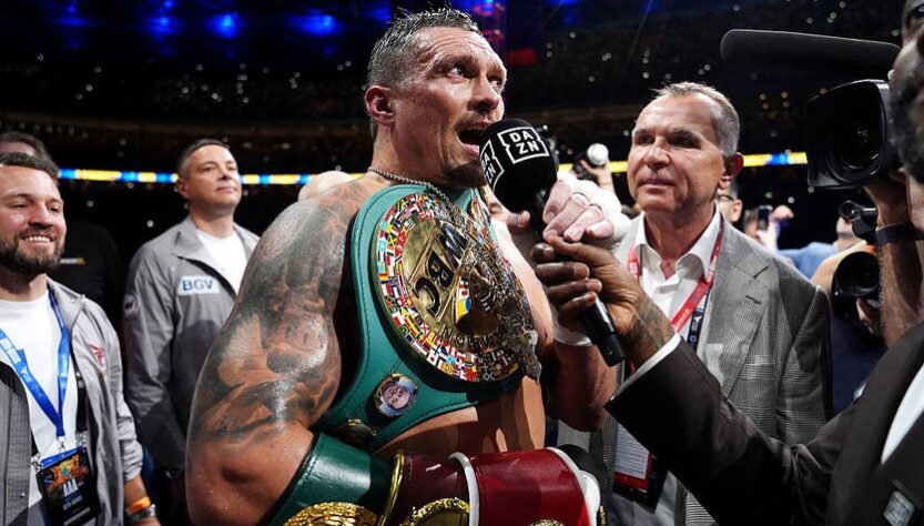 Новини спорту - Околі розповів про наступні кроки Усика після перемоги над Дюбуа