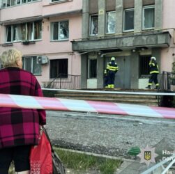 Новини України - Поліція показала фото наслідків атаки по Черкасах