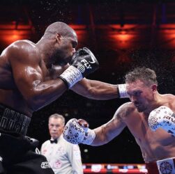 Новини спорту - Усик у другому бою нокаутував Дюбуа: відео