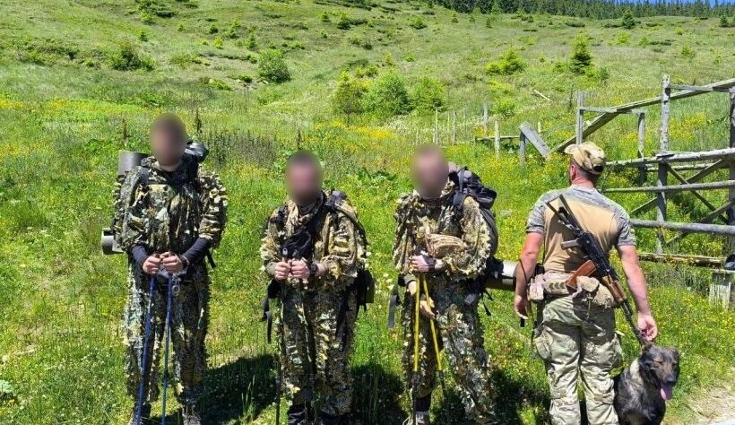 Новини України - В Карпатах службовий пес допоміг затримати ухилянтів