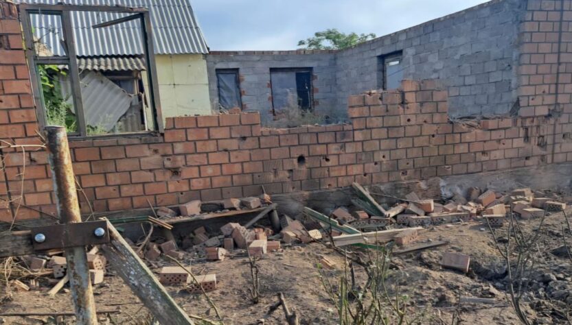 Новини України - В ОВА показали наслідки обстрілу Дніпропетровщини