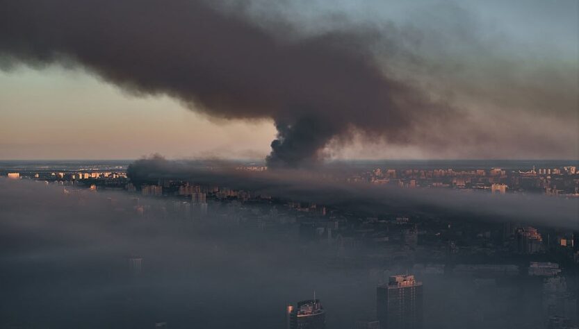 Новини Києва - Внаслідок атаки Росії у Києві забруднене повітря